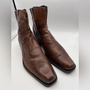 Aldo Dark Brown Leather Men's Boots Size 12